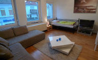 Monteurzimmer mit Sofa, Einzelbett & TV